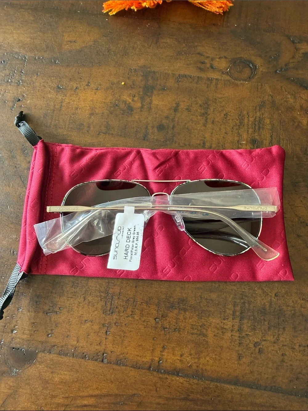 Suncloud Hard Deck Floral Aviators